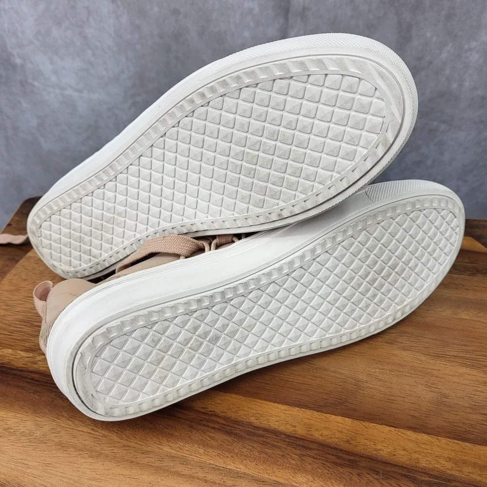 Steve Madden Lancer Sneakers Womens 9 Blush Pink Slip On Casual Shoes * - Picture 12 of 13